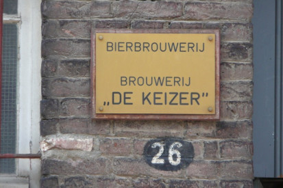 Gevelnaam van de bierbrouwerij